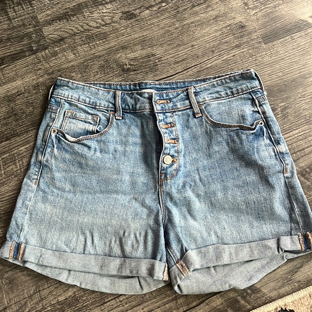 Old Navy high rise button fly shorts